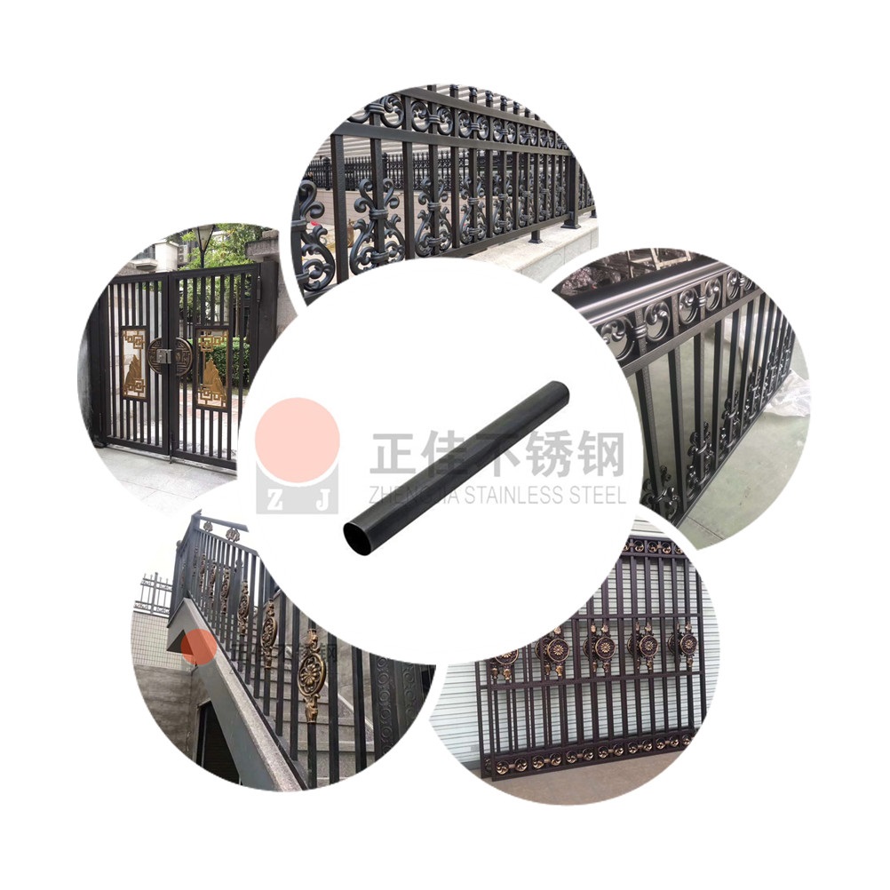 304乐鱼官网登录_乐鱼(中国)圆管镀黑钛装饰效果